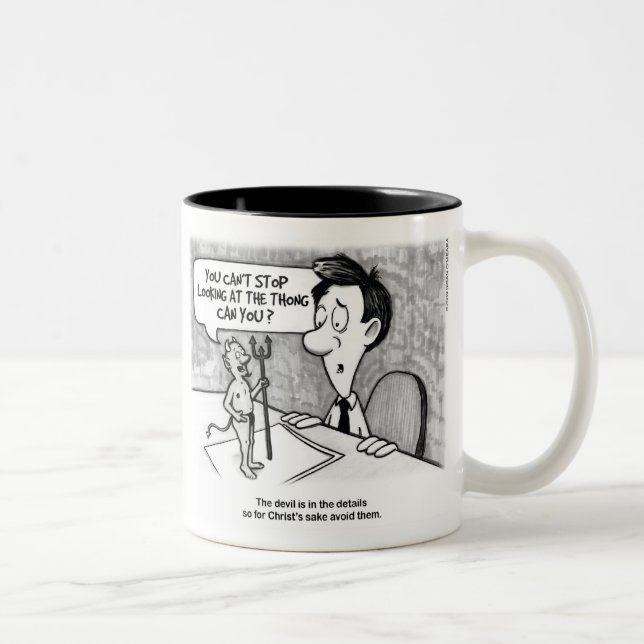 Tasse 2 Couleurs Le diable dans les détails (Droit)