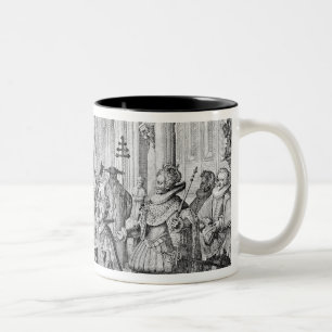 Tasse 2 Couleurs Le double mariage en Louis XIII à Anne