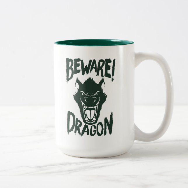 Tasse 2 Couleurs Le dragon de Pete | Attention ! Dragon (Droit)