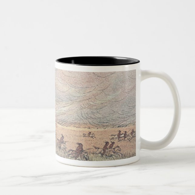 Tasse 2 Couleurs Le feu de prairie du Missouri (Droit)