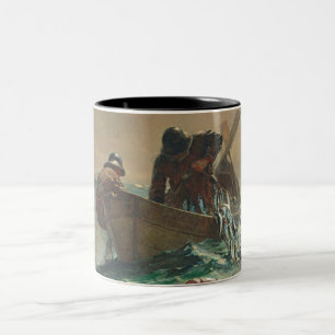 Tasse 2 Couleurs Le filet d'harengs, 1885 (huile sur la toile)