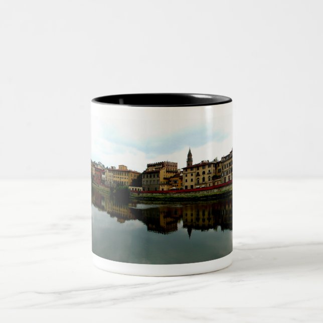 Tasse 2 Couleurs Le fleuve Arno (Centre)
