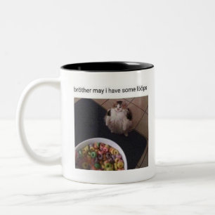 Tasse 2 Couleurs Le frère peut j'avoir quelques boucles