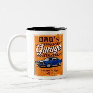 Tasse 2 Couleurs Le Garage de papa avec le Muscle