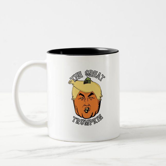 Tasse 2 Couleurs Le grand Trumpkin - os (Gauche)