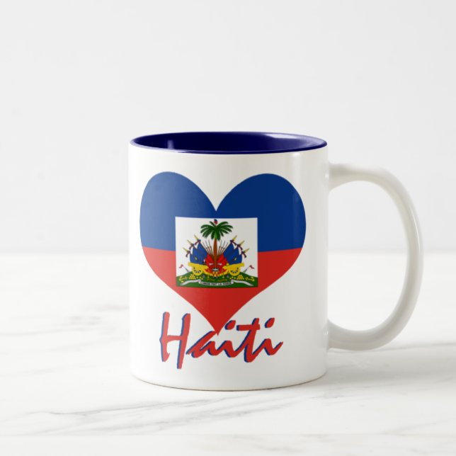 Tasse 2 Couleurs Le Haïti (Droit)