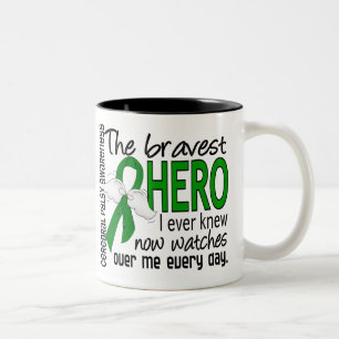 Tasse 2 Couleurs Le héros le plus courageux j'ai jamais su