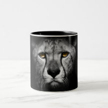 Le Leopard, noir et blanc, étonnant