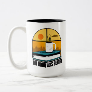 Tasse 2 Couleurs Le livre était meilleur