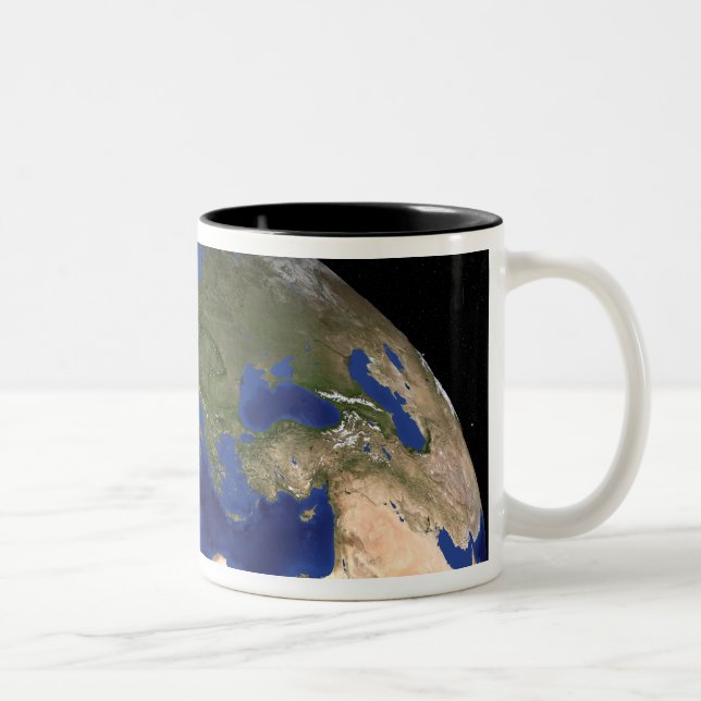 Tasse 2 Couleurs Le marbre bleu Nouvelle génération Terre 7 (Droit)