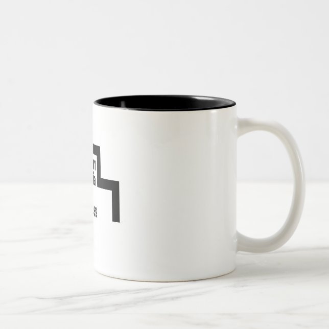 Tasse 2 Couleurs Le MAS attaquent (Droit)