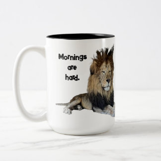 Tasse 2 Couleurs Le matin brutal de Rafiki