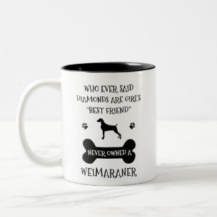 Tasse 2 Couleurs Le meilleur ami de Weimarananer