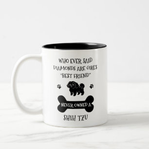 Tasse 2 Couleurs Le meilleur ami du Chien Chien Chien Chih Tzu