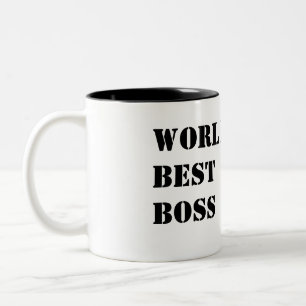 Tasse 2 Couleurs Le meilleur patron du monde