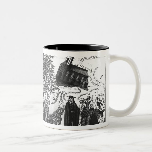 Tasse 2 Couleurs Le mémorial de l'Angleterre (Droit)