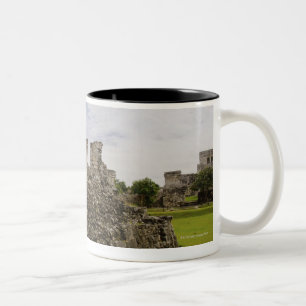 Tasse 2 Couleurs Le Mexique, Tulum, ruines antiques 2