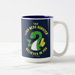 Tasse 2 Couleurs Le Monstre Loch Ness Croit En Vous