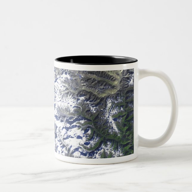 Tasse 2 Couleurs Le mont Everest (Droit)