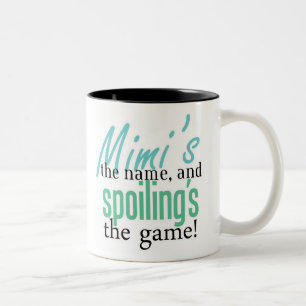 Tasse 2 Couleurs Le nom de Mimi, et détérioration du jeu