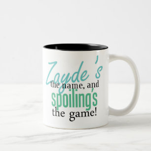 Tasse 2 Couleurs Le nom de Zayde, et détérioration du jeu !