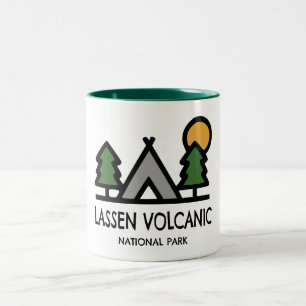 Tasse 2 Couleurs Le Parc national volcanique de Lassen