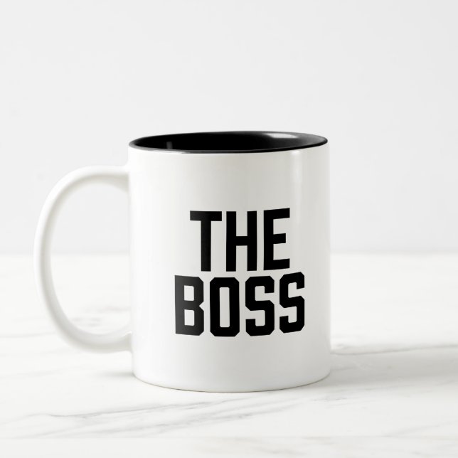 Tasse 2 Couleurs Le Patron (Gauche)