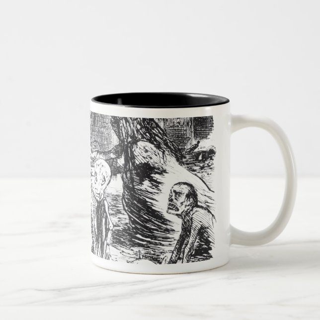 Tasse 2 Couleurs Le père la Tamise présente sa progéniture (Droit)