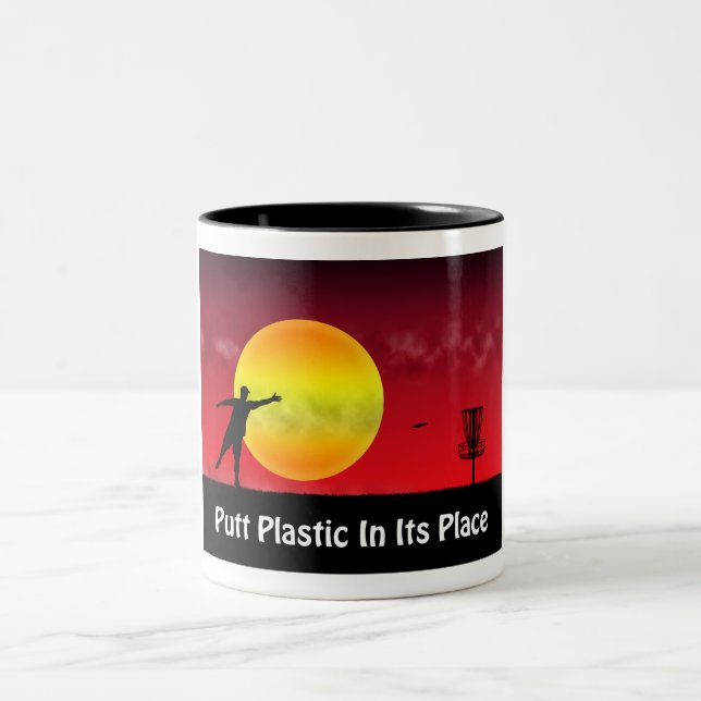 Tasse 2 Couleurs Le Plastique À La Place (Centre)