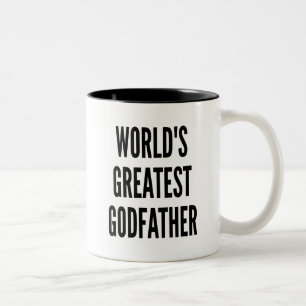 Tasse 2 Couleurs Le plus grand parrain du monde