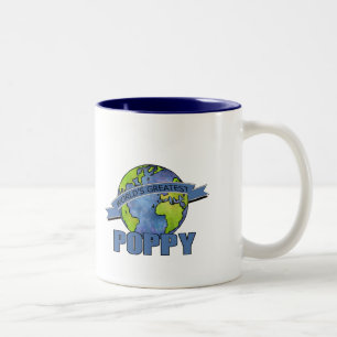 Tasse 2 Couleurs Le plus grand pavot du monde