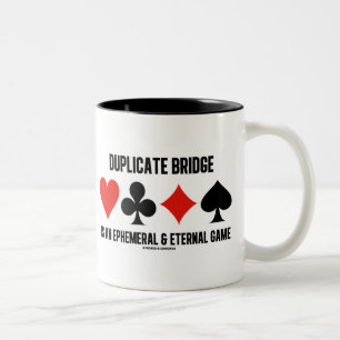 Tasse 2 Couleurs Le Pont Dupliqué Est Un Jeu Éphémère Éternel
