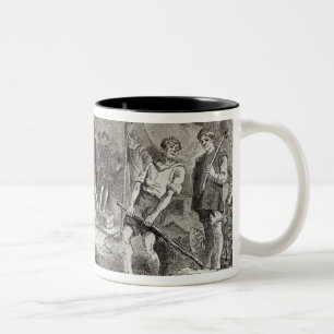 Tasse 2 Couleurs Le premier jour chez Jamestown
