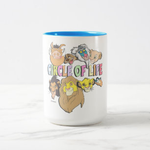 Tasse 2 Couleurs Le Roi Lion   Cercle de vie