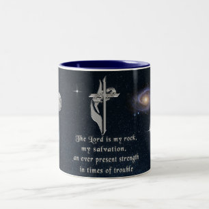 Tasse 2 Couleurs Le Seigneur est mon rocher