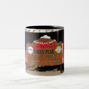 Tasse 2 Couleurs Le sommet maximal de Pike, le Colorado