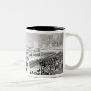 Tasse 2 Couleurs Le soulèvement de Santee Sioux, Mankato,