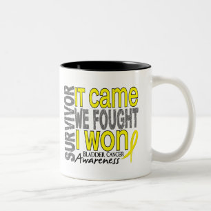 Tasse 2 Couleurs Le survivant de cancer de la vessie qu'il est venu