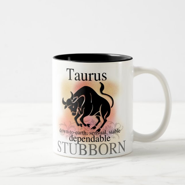 Tasse 2 Couleurs Le Taureau au sujet de vous attaque (Droit)
