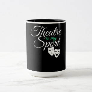 Tasse 2 Couleurs Le Théâtre Est Mon Sport Théâtre Musical Acteu