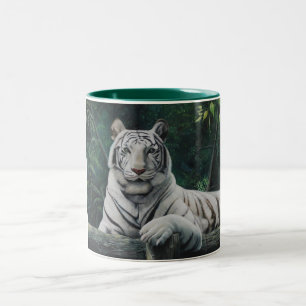 Tasse 2 Couleurs le tigre blanco