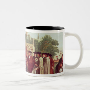 Tasse 2 Couleurs Le Traité de William Penn avec les Indiens en 1683