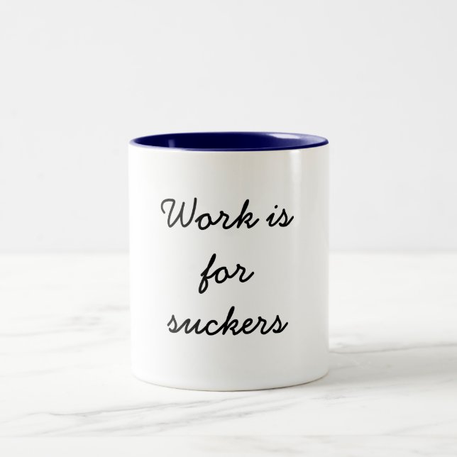 Tasse 2 Couleurs Le travail est pour des surgeons (Centre)