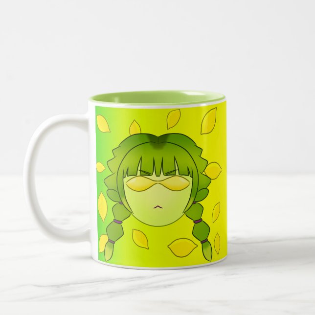 Tasse 2 Couleurs Le vert de Lymoona (Gauche)