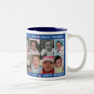 Tasse 2 Couleurs Leah aime le Grand-Grand-papa