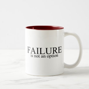 Tasse 2 Couleurs L'échec n'est pas une option