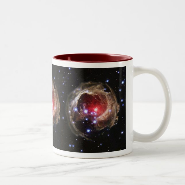 Tasse 2 Couleurs "L'écho léger" illumine la poussière près de (Droit)