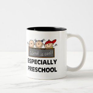 Tasse 2 Couleurs L'école préscolaire est fraîche