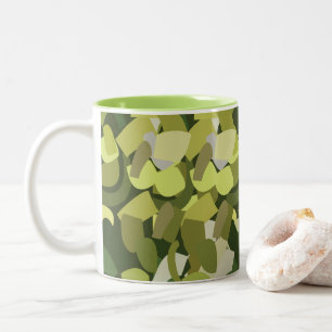 Tasse 2 Couleurs Légumes de légumes verts