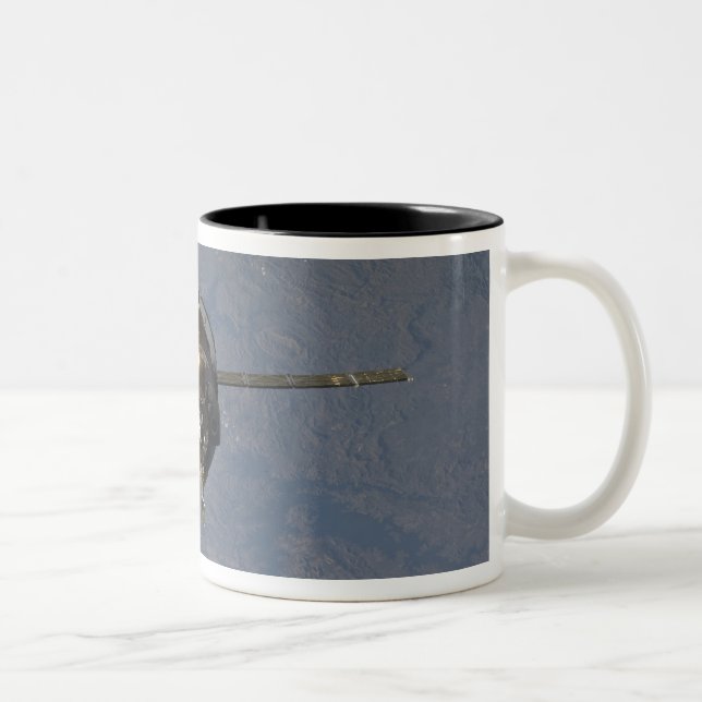 Tasse 2 Couleurs L'engin spatial Soyouz TMA-19 2 (Droit)